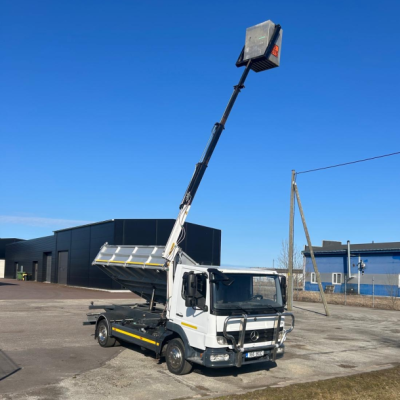 Mercedes-Benz Atego Meiller Transformer 4.2x2.5x0.6 Panfinger PC